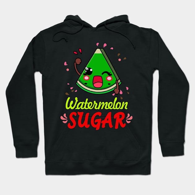 Watermelon Sugar Hoodie by RainasArt